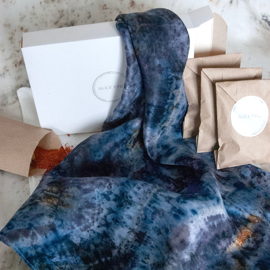 START-KIT: Baby Blue Bundle Dye Instructions