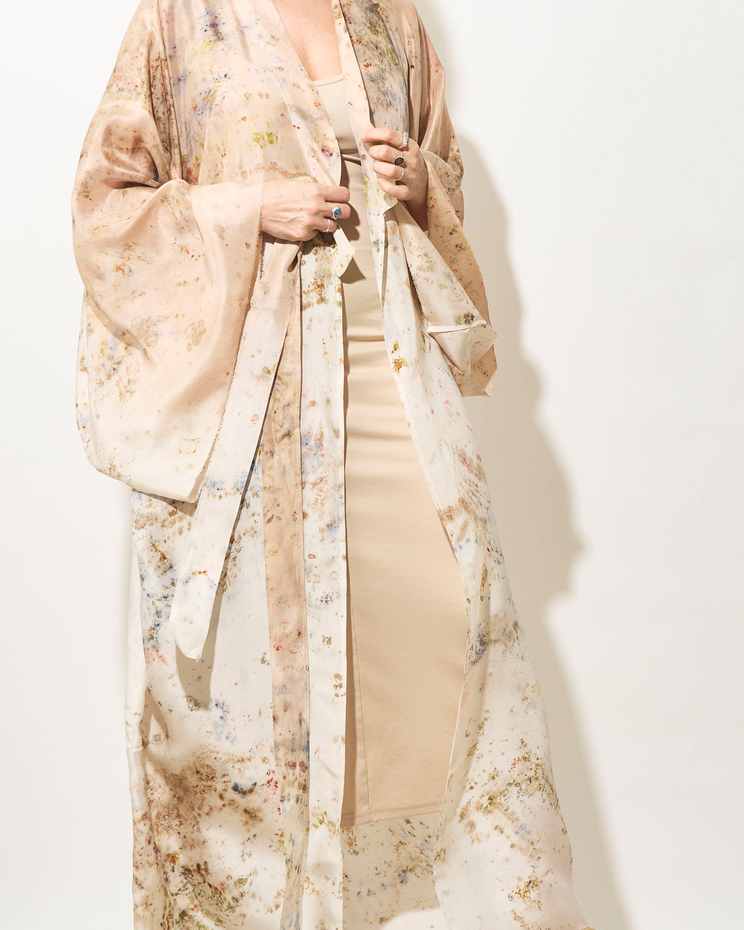 KIMONO SILK ROBE #313