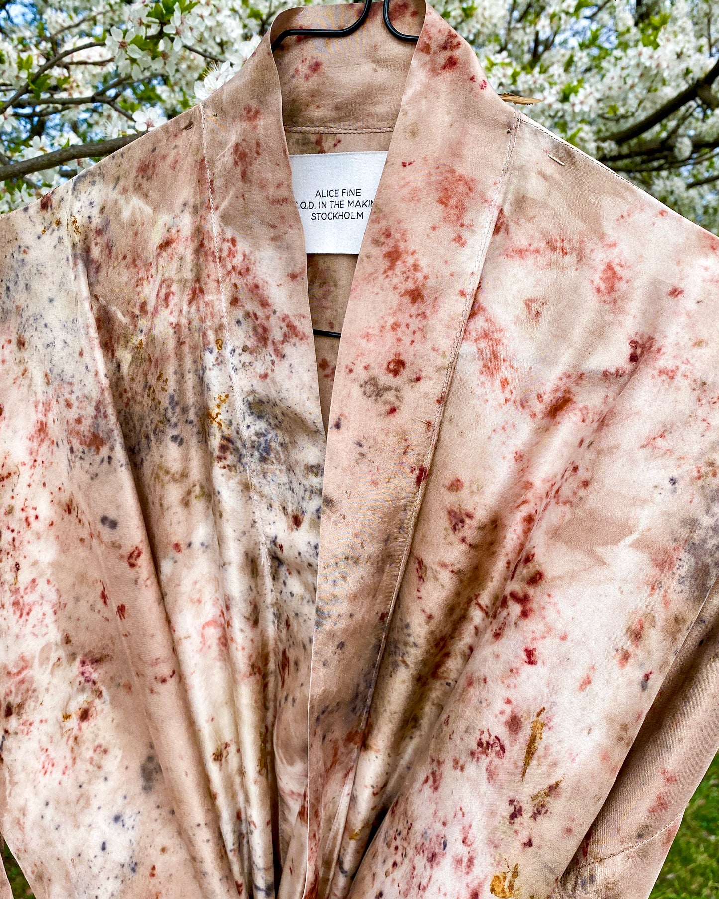 KIMONO SILK ROBE #317